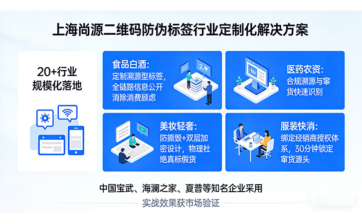 尚源二維碼防偽標(biāo)簽