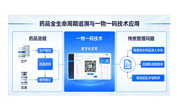 一物一碼賦能藥品溯源，筑牢安全防線