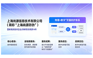 從“防假冒”到“增增長”尚源防偽幫您重構(gòu)品牌信任