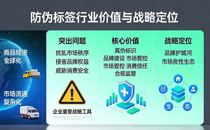 防偽標(biāo)簽的行業(yè)價(jià)值與品牌保護(hù)戰(zhàn)略意義