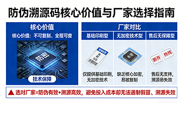 做防偽溯源碼，認(rèn)準(zhǔn)靠譜廠(chǎng)家，避開(kāi)選型誤區(qū)