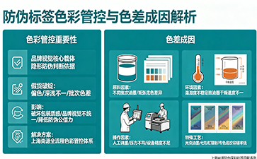 嚴(yán)控印刷色差標(biāo)準(zhǔn) 上海尚源以準(zhǔn)確色彩保障防偽標(biāo)簽統(tǒng)一性