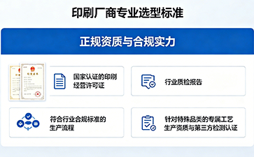 如何挑選靠譜印刷廠商？三大核心標準規(guī)避合作風險