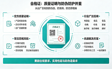 合格證印刷：標(biāo)準(zhǔn)化品質(zhì)憑證，筑牢產(chǎn)品流通管理基礎(chǔ)
